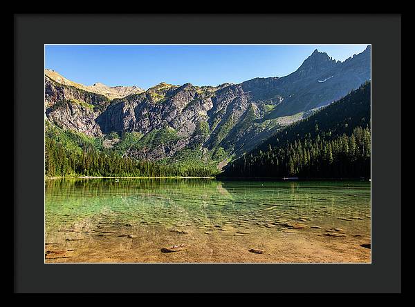 Mountain Glass - Framed Print