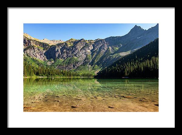 Mountain Glass - Framed Print