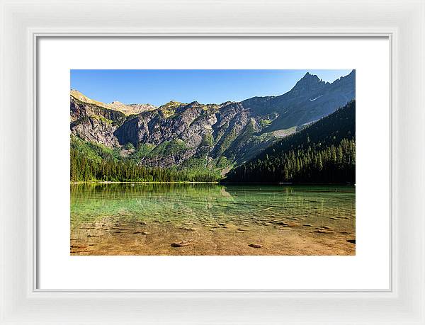 Mountain Glass - Framed Print