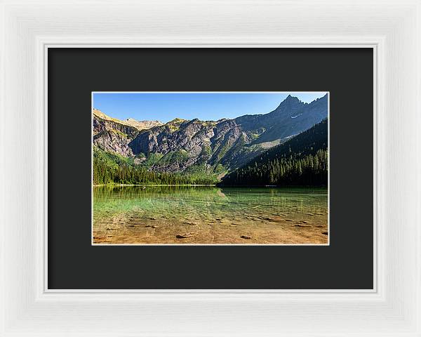 Mountain Glass - Framed Print