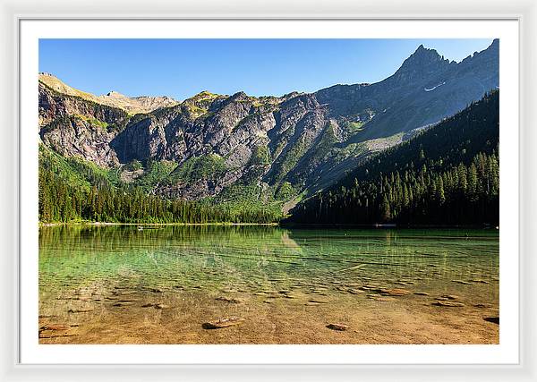 Mountain Glass - Framed Print