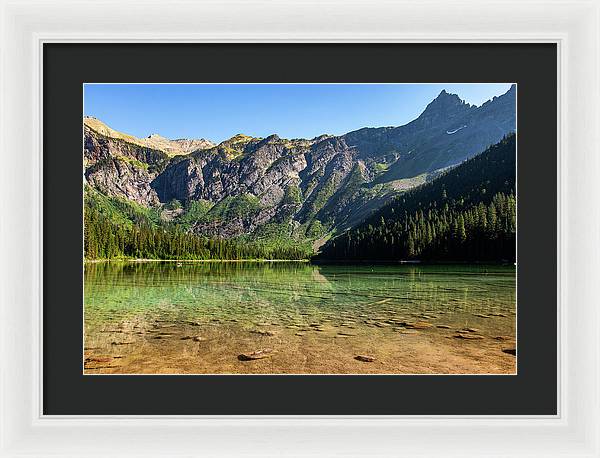 Mountain Glass - Framed Print