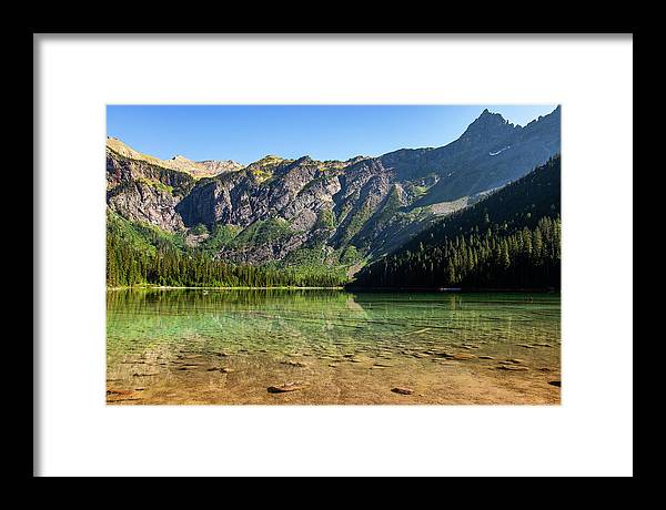 Mountain Glass - Framed Print