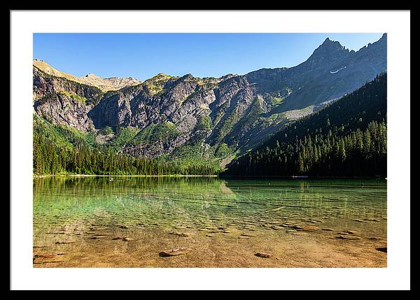 Mountain Glass - Framed Print