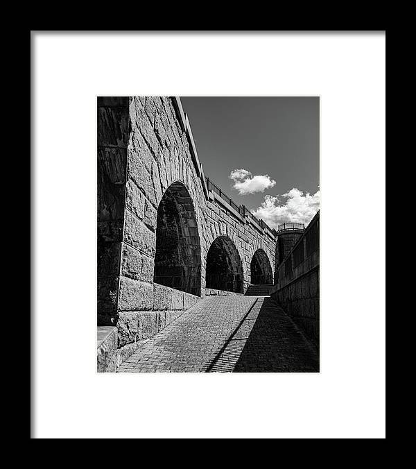 Old Fort BW - Framed Print