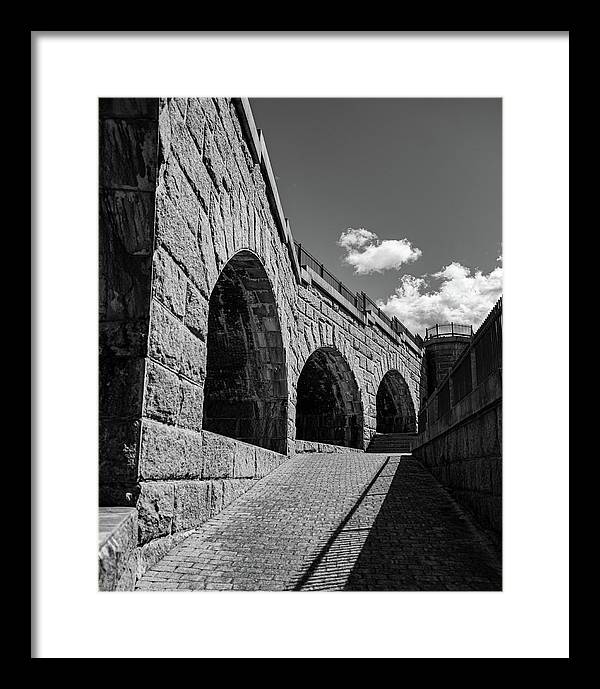 Old Fort BW - Framed Print