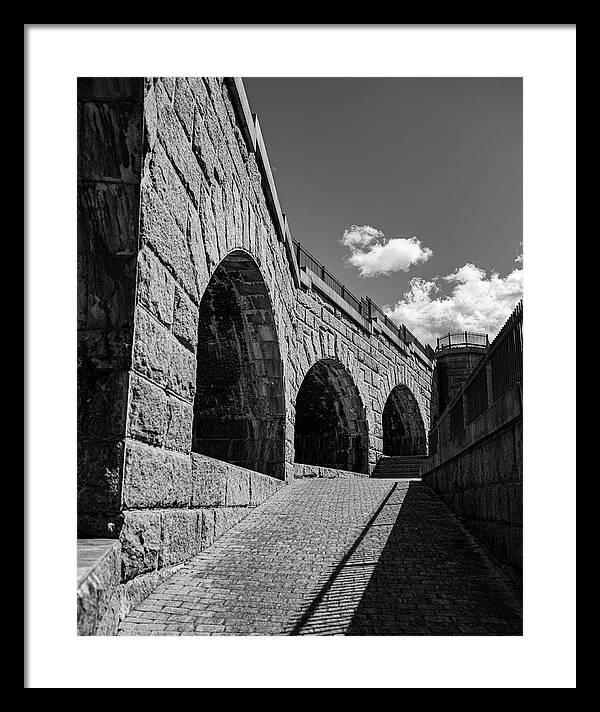 Old Fort BW - Framed Print