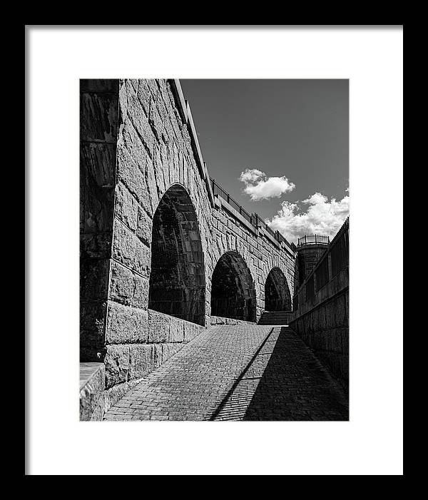 Old Fort BW - Framed Print