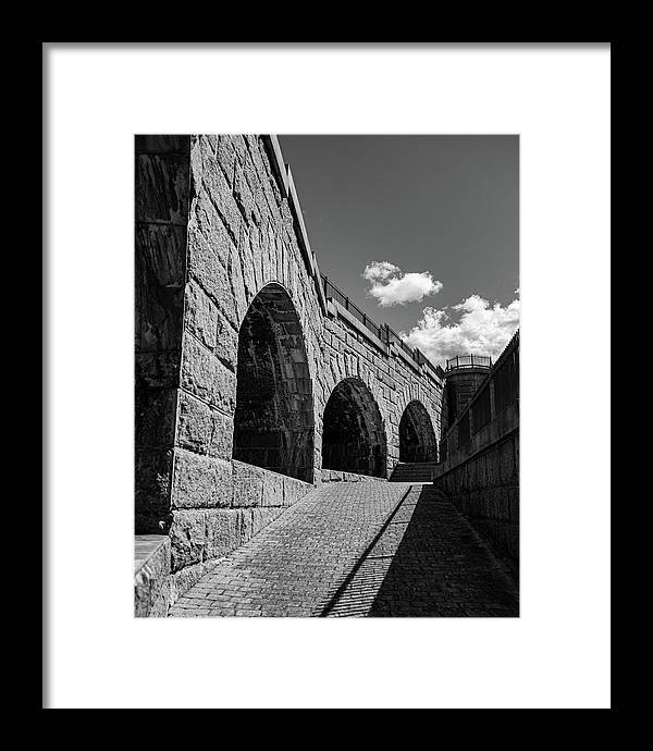 Old Fort BW - Framed Print