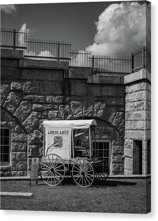 Oldest Ambulance - Canvas Print