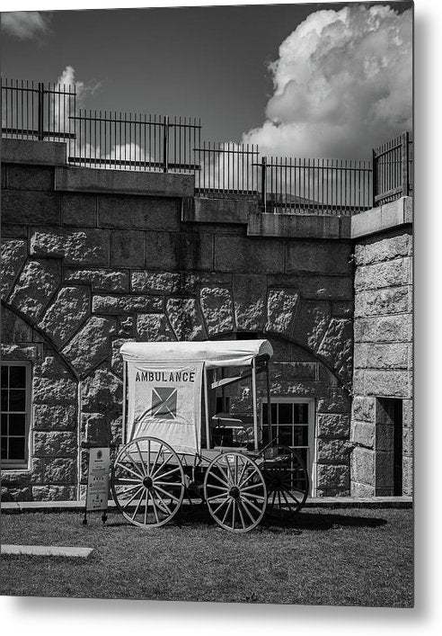 Oldest Ambulance - Metal Print