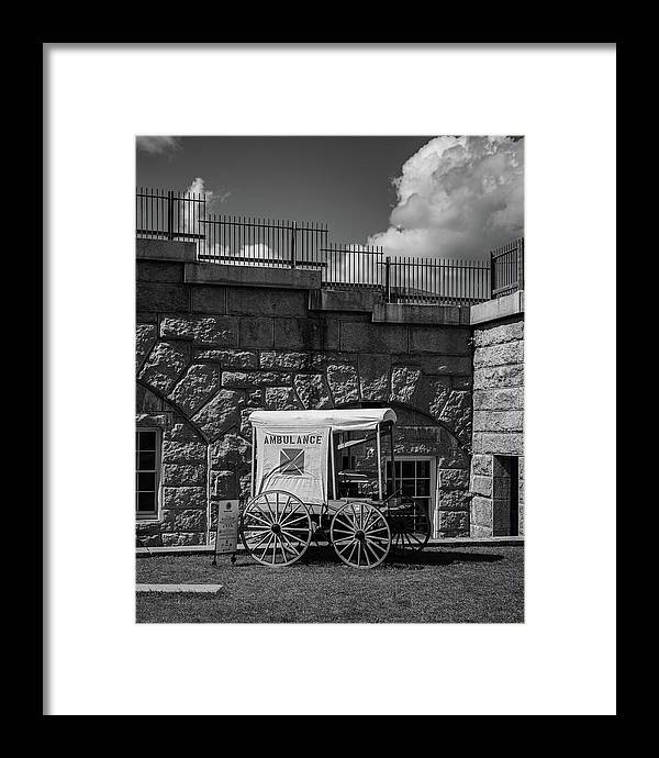 Oldest Ambulance - Framed Print