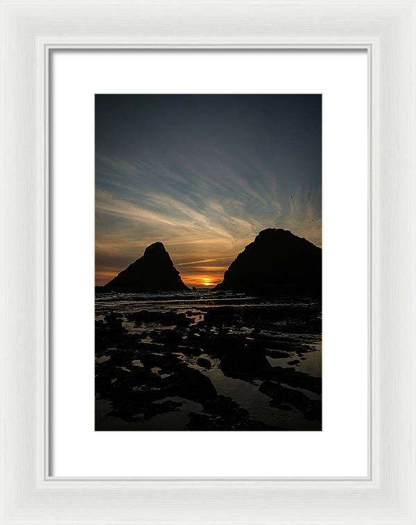 Poseidon's Last Sight  - Framed Print