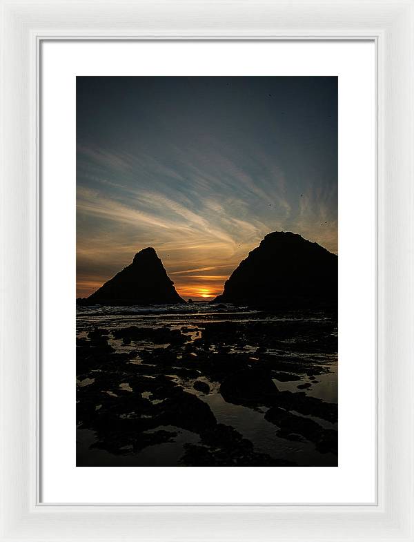 Poseidon's Last Sight  - Framed Print