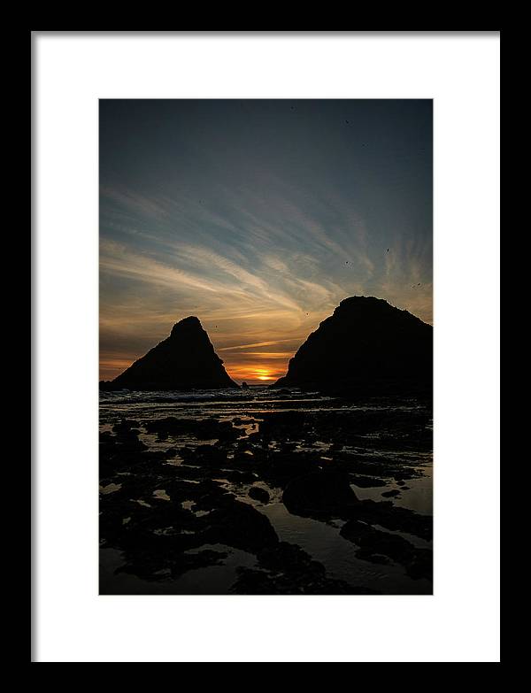 Poseidon's Last Sight  - Framed Print