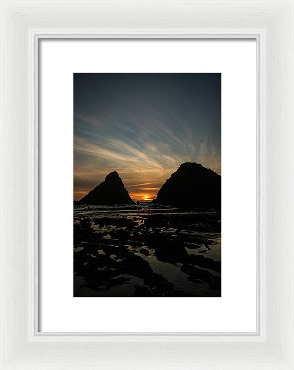 Poseidon's Last Sight  - Framed Print