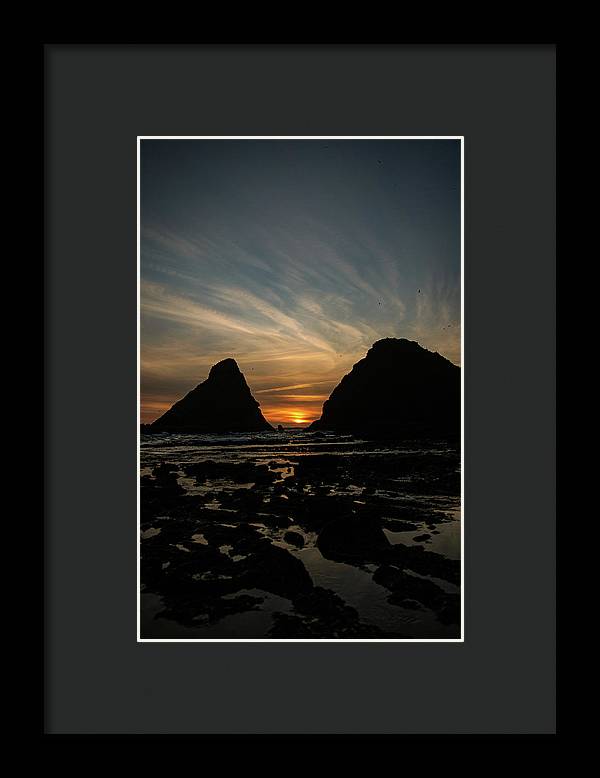 Poseidon's Last Sight  - Framed Print