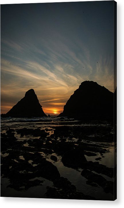 Poseidon's Last Sight  - Acrylic Print