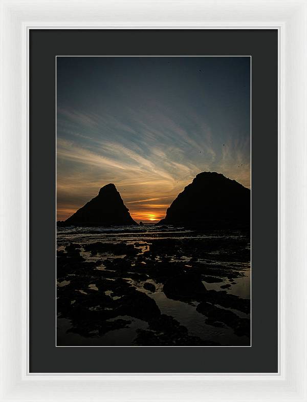 Poseidon's Last Sight  - Framed Print