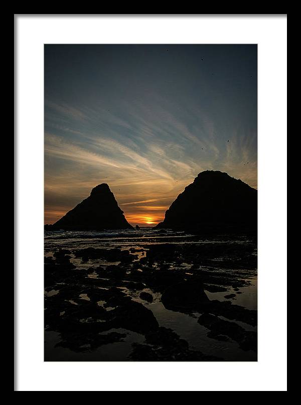 Poseidon's Last Sight  - Framed Print