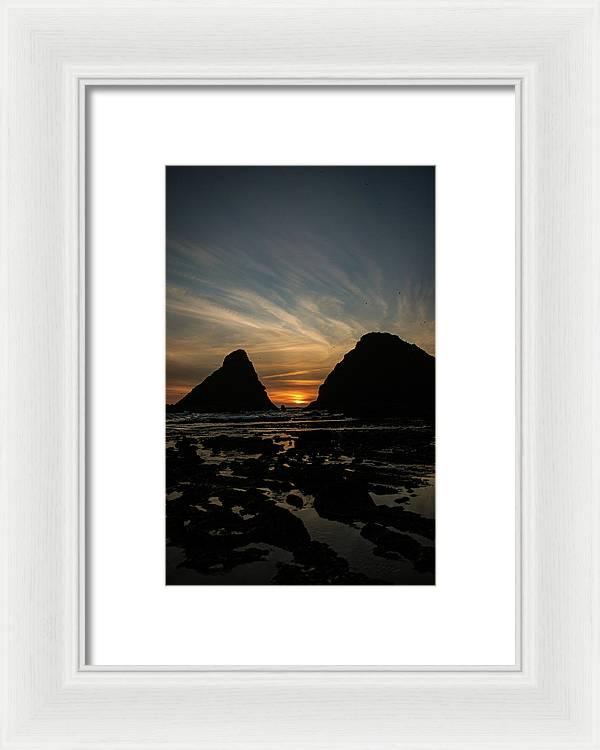 Poseidon's Last Sight  - Framed Print