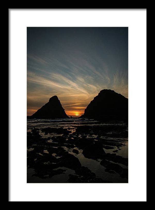 Poseidon's Last Sight  - Framed Print