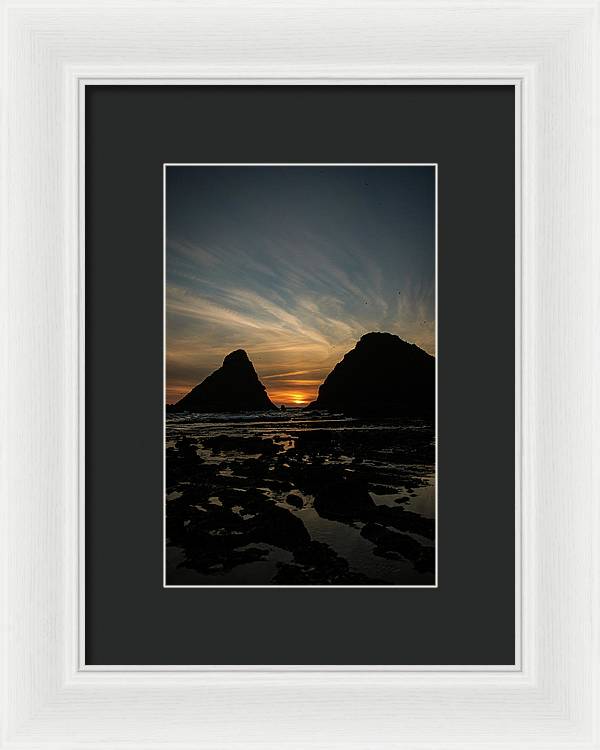 Poseidon's Last Sight  - Framed Print