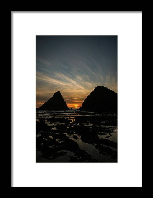 Poseidon's Last Sight  - Framed Print