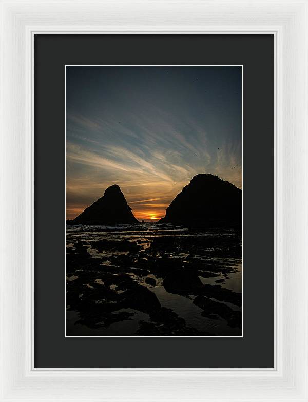 Poseidon's Last Sight  - Framed Print