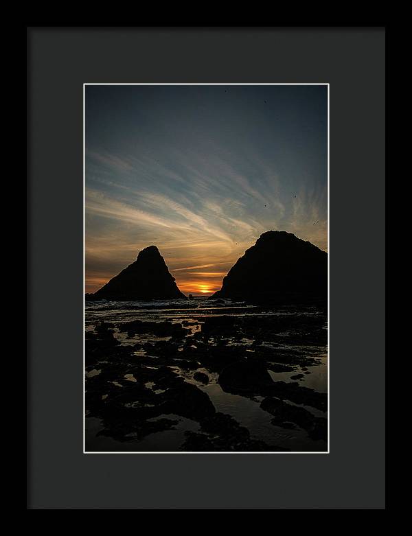 Poseidon's Last Sight  - Framed Print