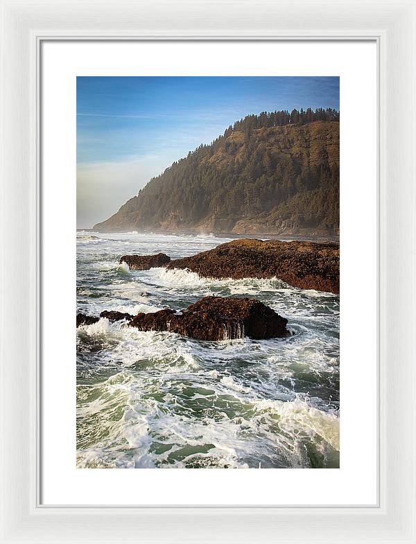 Rocky Coast - Framed Print