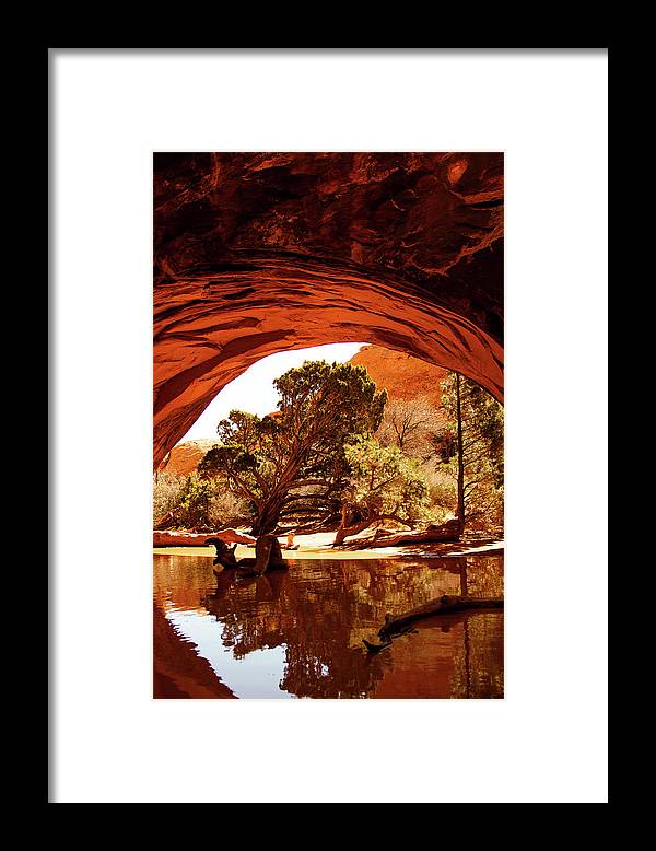 Secret Entrance - Framed Print