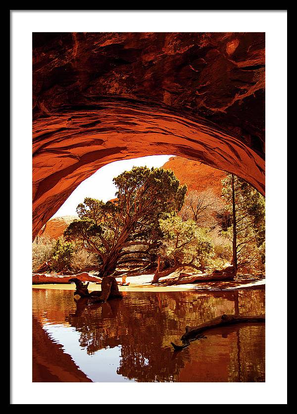 Secret Entrance - Framed Print