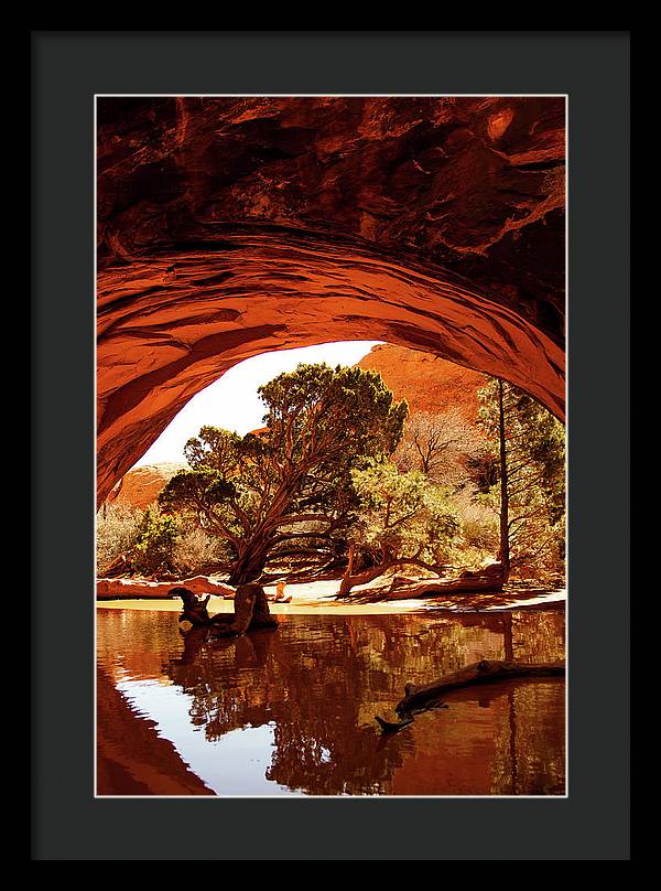 Secret Entrance - Framed Print