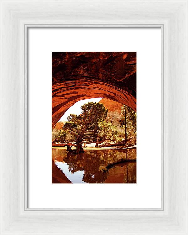 Secret Entrance - Framed Print