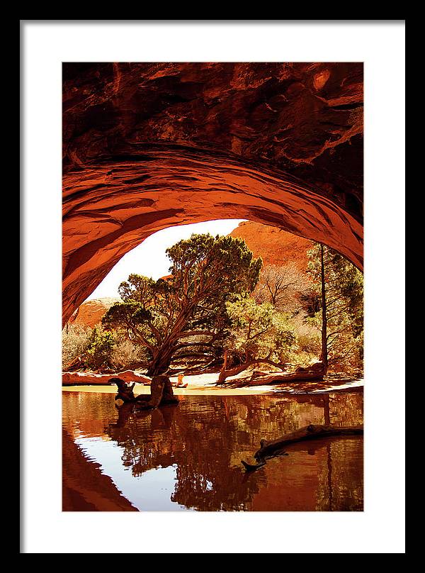 Secret Entrance - Framed Print