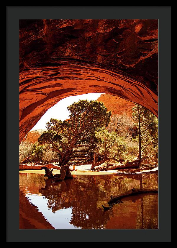 Secret Entrance - Framed Print