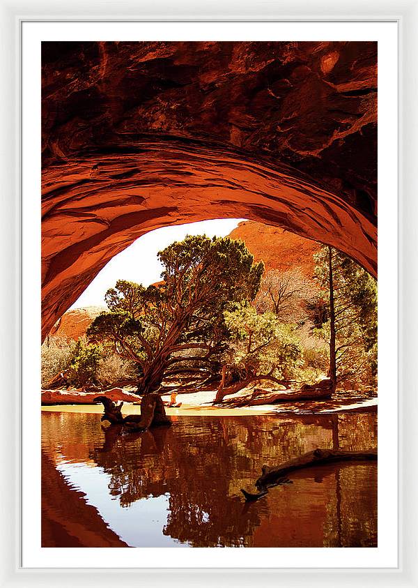 Secret Entrance - Framed Print