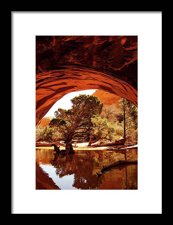 Secret Entrance - Framed Print