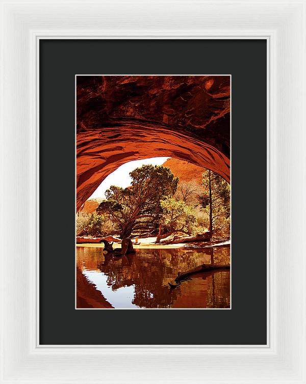 Secret Entrance - Framed Print