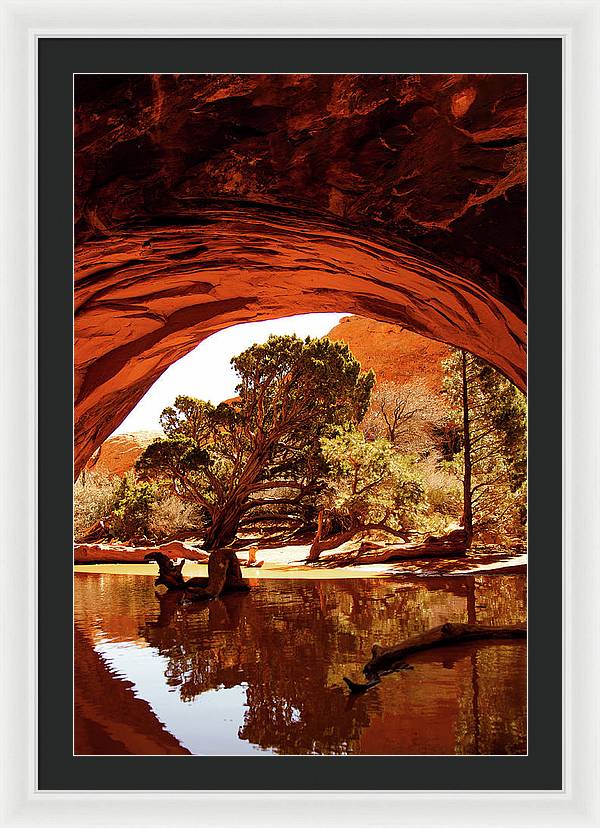 Secret Entrance - Framed Print