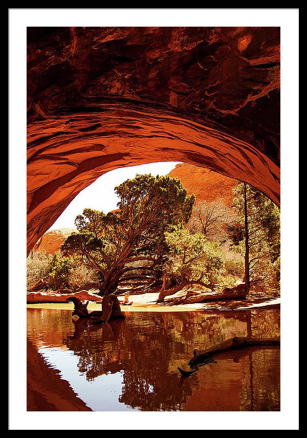 Secret Entrance - Framed Print