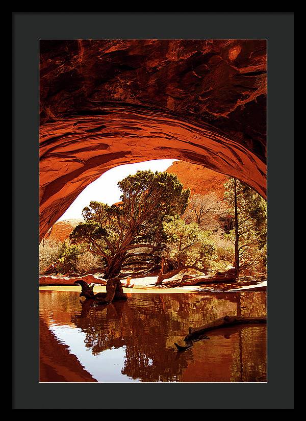 Secret Entrance - Framed Print