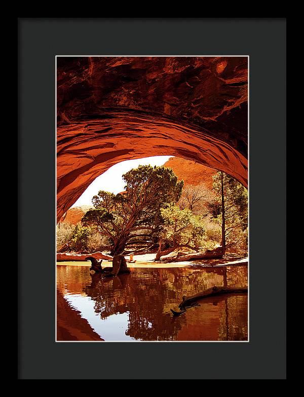 Secret Entrance - Framed Print