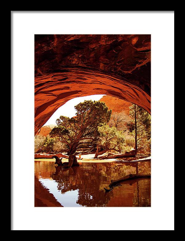 Secret Entrance - Framed Print