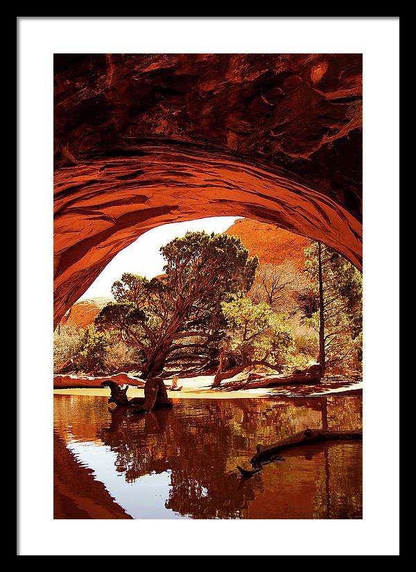 Secret Entrance - Framed Print