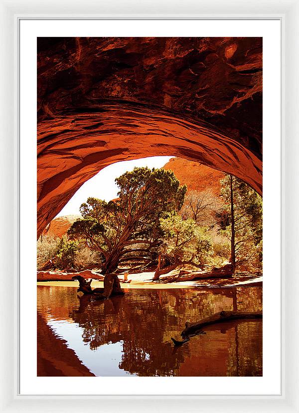 Secret Entrance - Framed Print