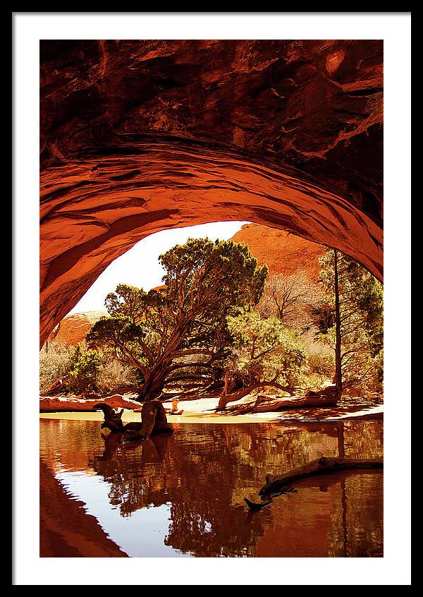 Secret Entrance - Framed Print