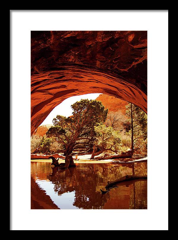 Secret Entrance - Framed Print