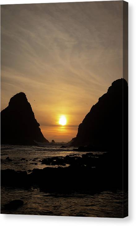 Setting Sea - Canvas Print